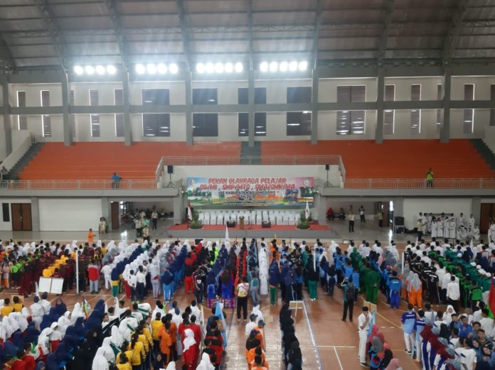 Hari ini Pembukaan POR Pelajar Bojonegoro 2019