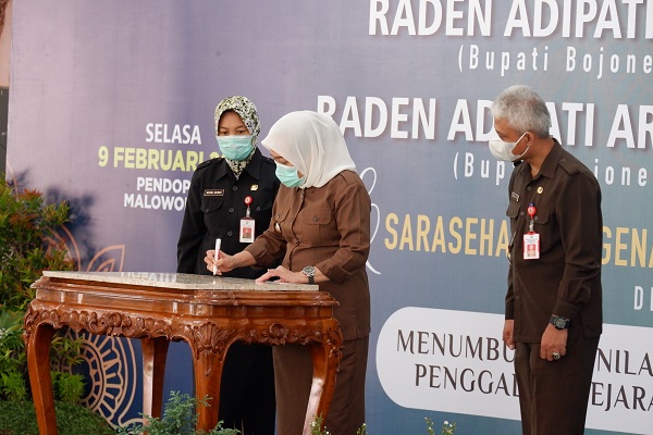 Peresmian Wisata Religi Kompleks Pesarean Keluarga Mantan Bupati Bojonegoro