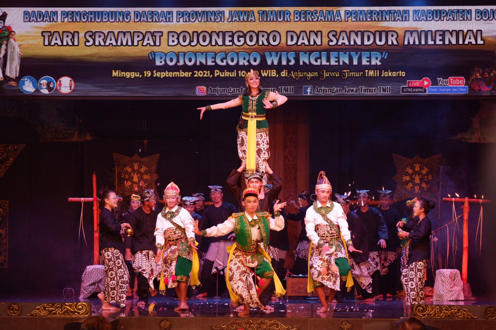 “BOJONEGORO WIS NGLENYER” JADI TAJUK GELAR SENI BUDAYA KAB. BOJONEGORO DI ANJUNGAN JAWA TIMUR TMII