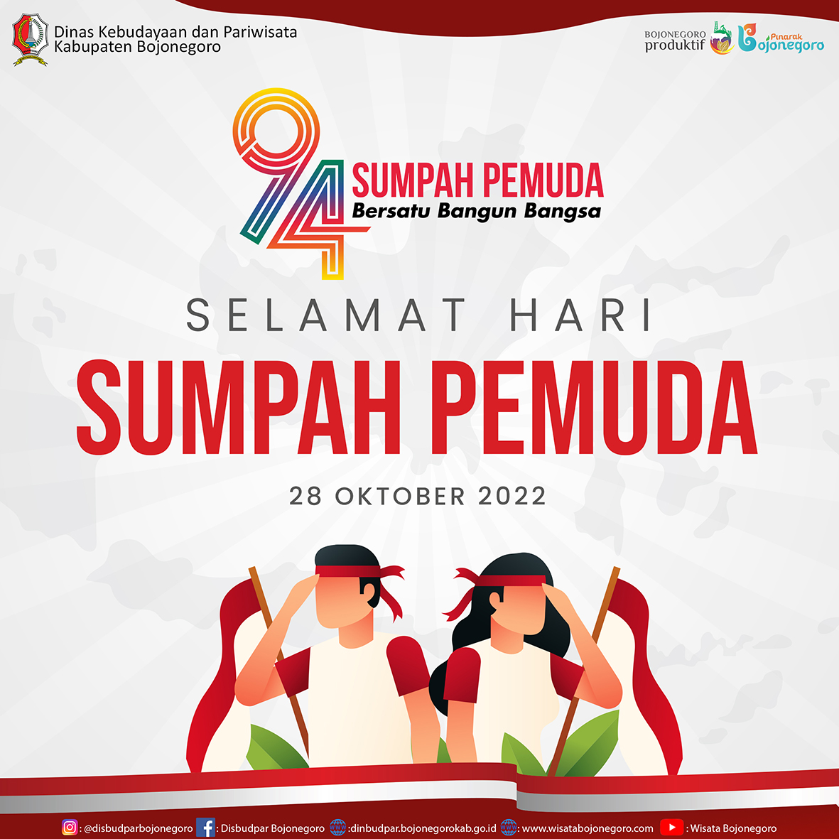 SELAMAT HARI SUMPAH PEMUDA KE-94