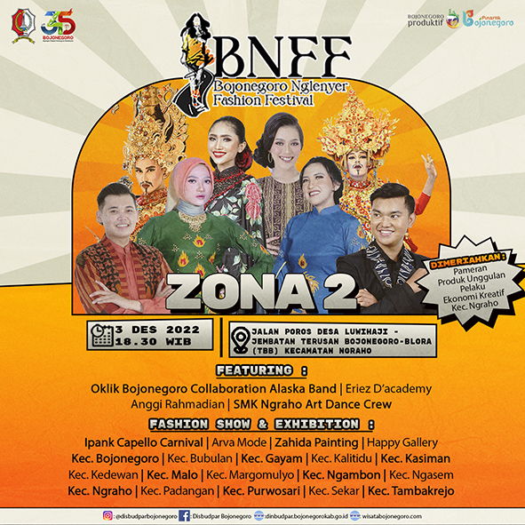 ZONA 2 BOJONEGORO NGLENYER FASHION FESTIVAL