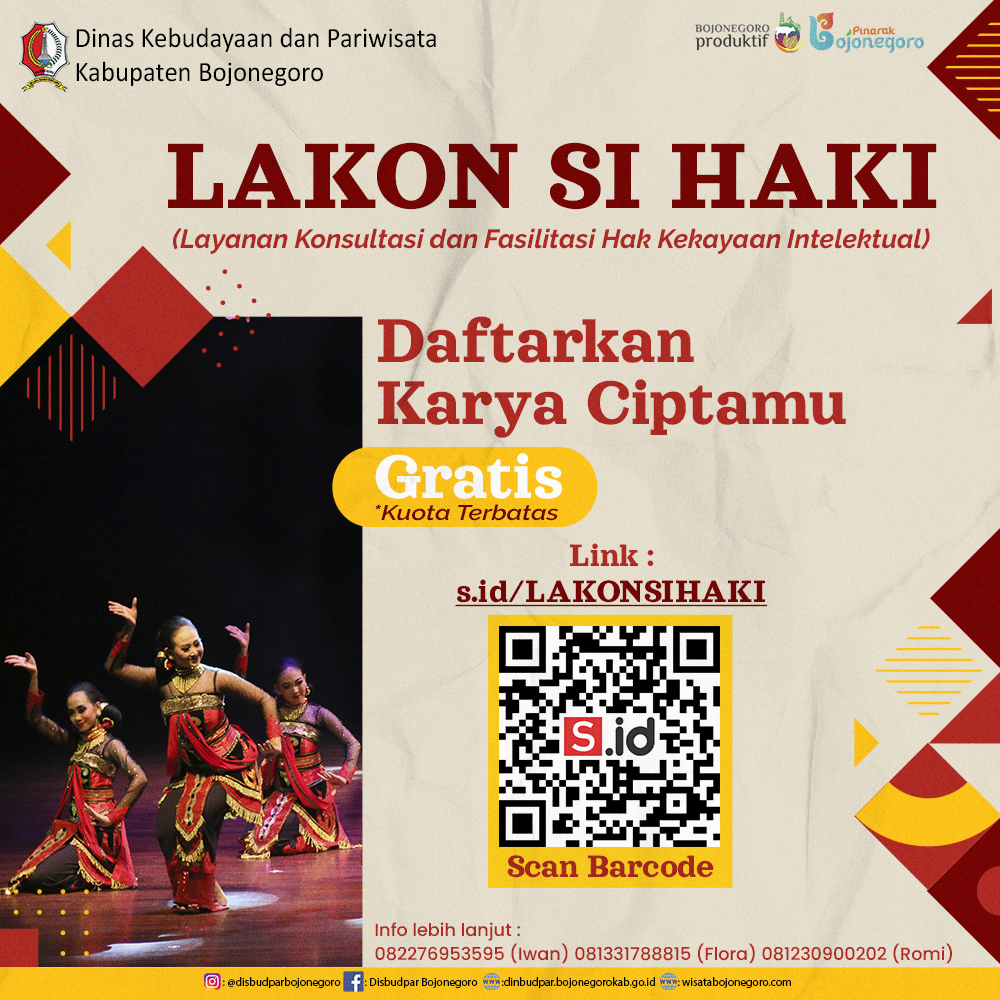 DAFTARKAN KARYA CIPTAMU MELALUI LAKON SI HAKI
