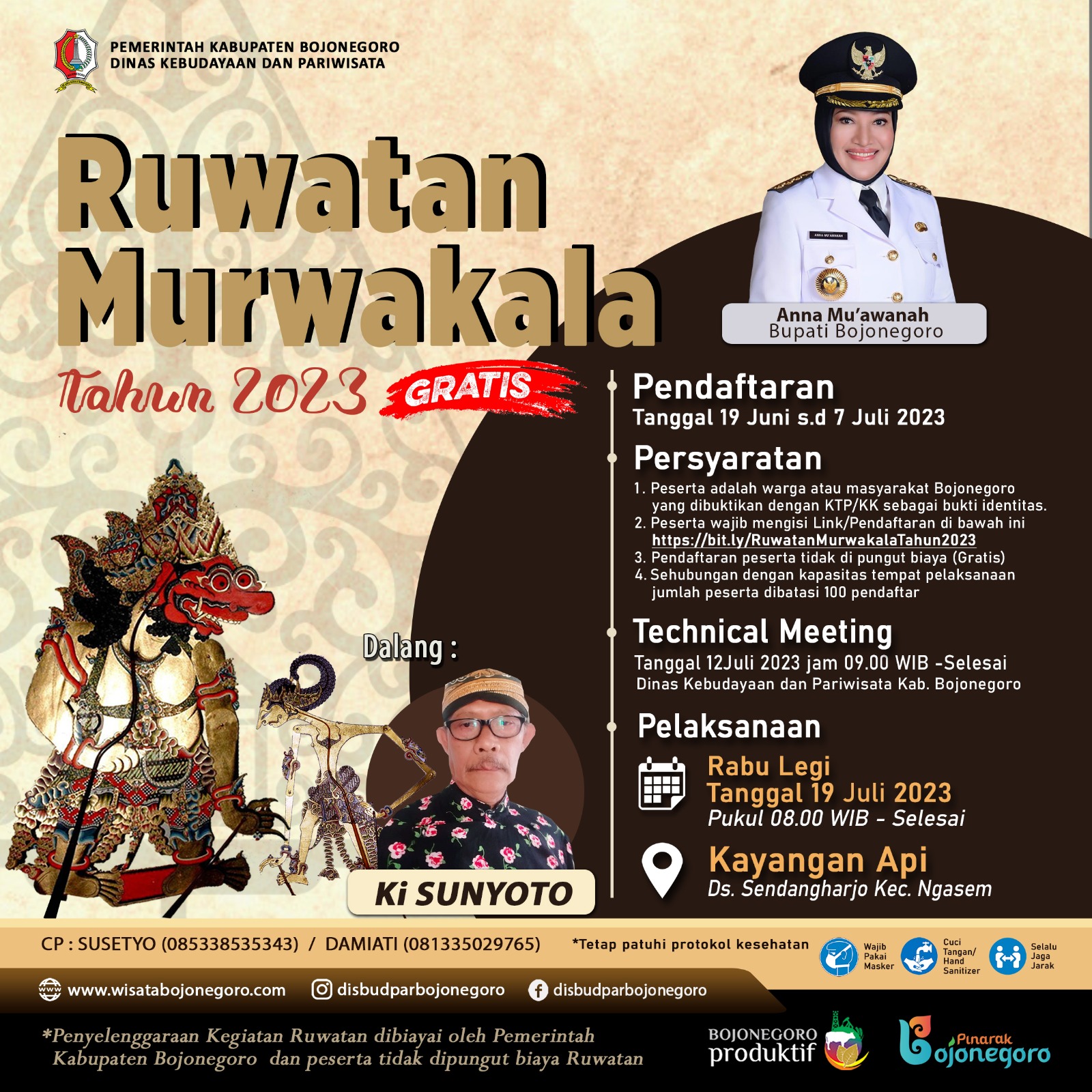 PENDAFTARAN RUWATAN MURWAKALA TAHUN 2023