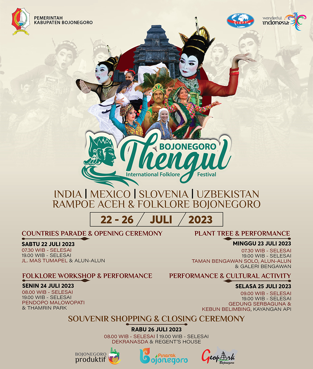 BOJONEGORO THENGUL FOLKLORE FESTIVAL 2023