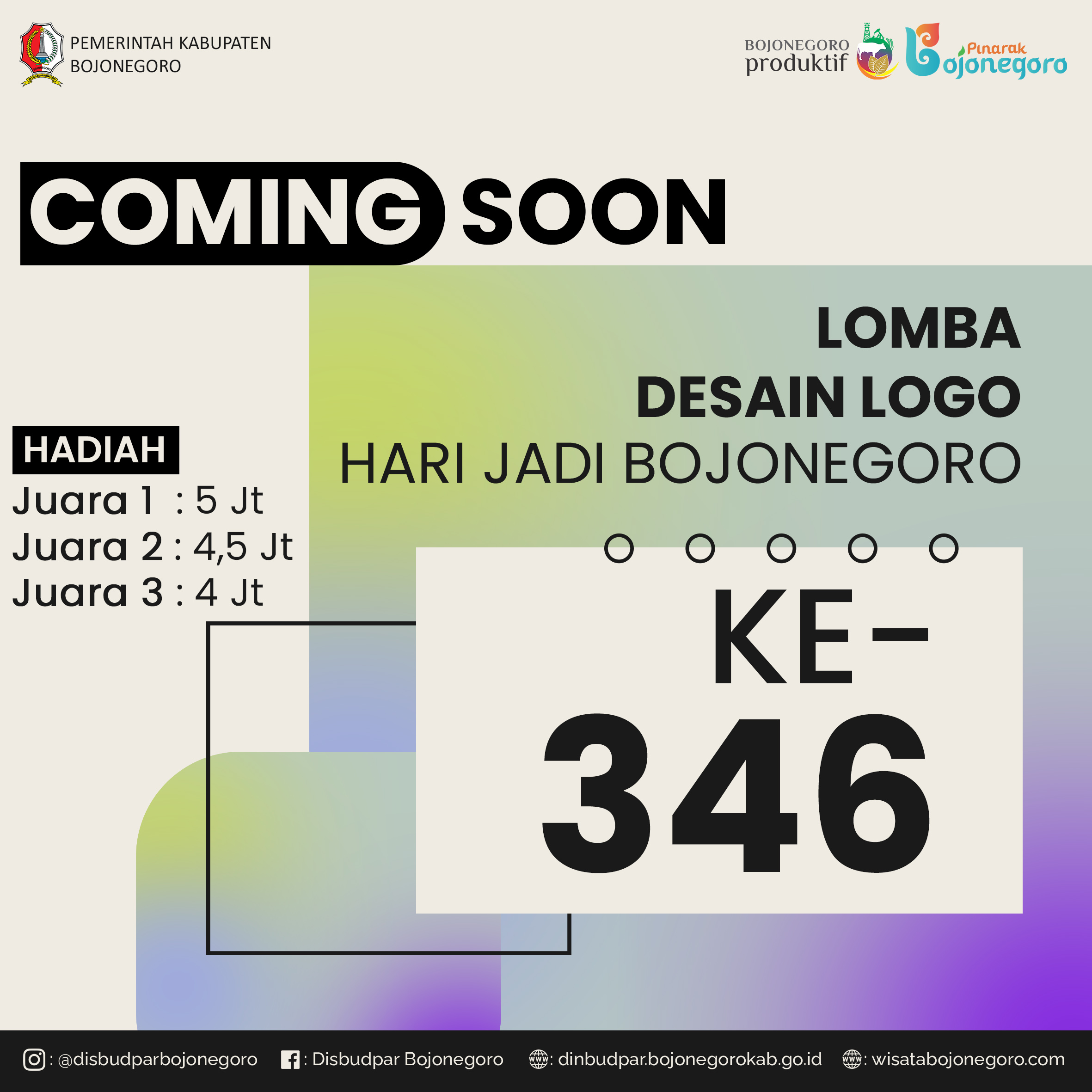 COMING SOON LOMBA LOGO HJB KE-346