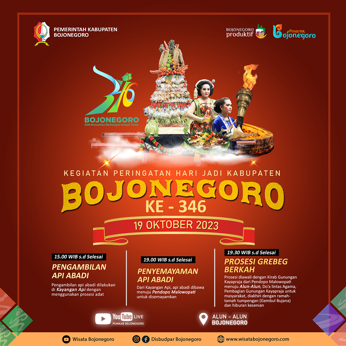 KEGIATAN PERINGATAH HARI JADI BOJONEGORO KE-346