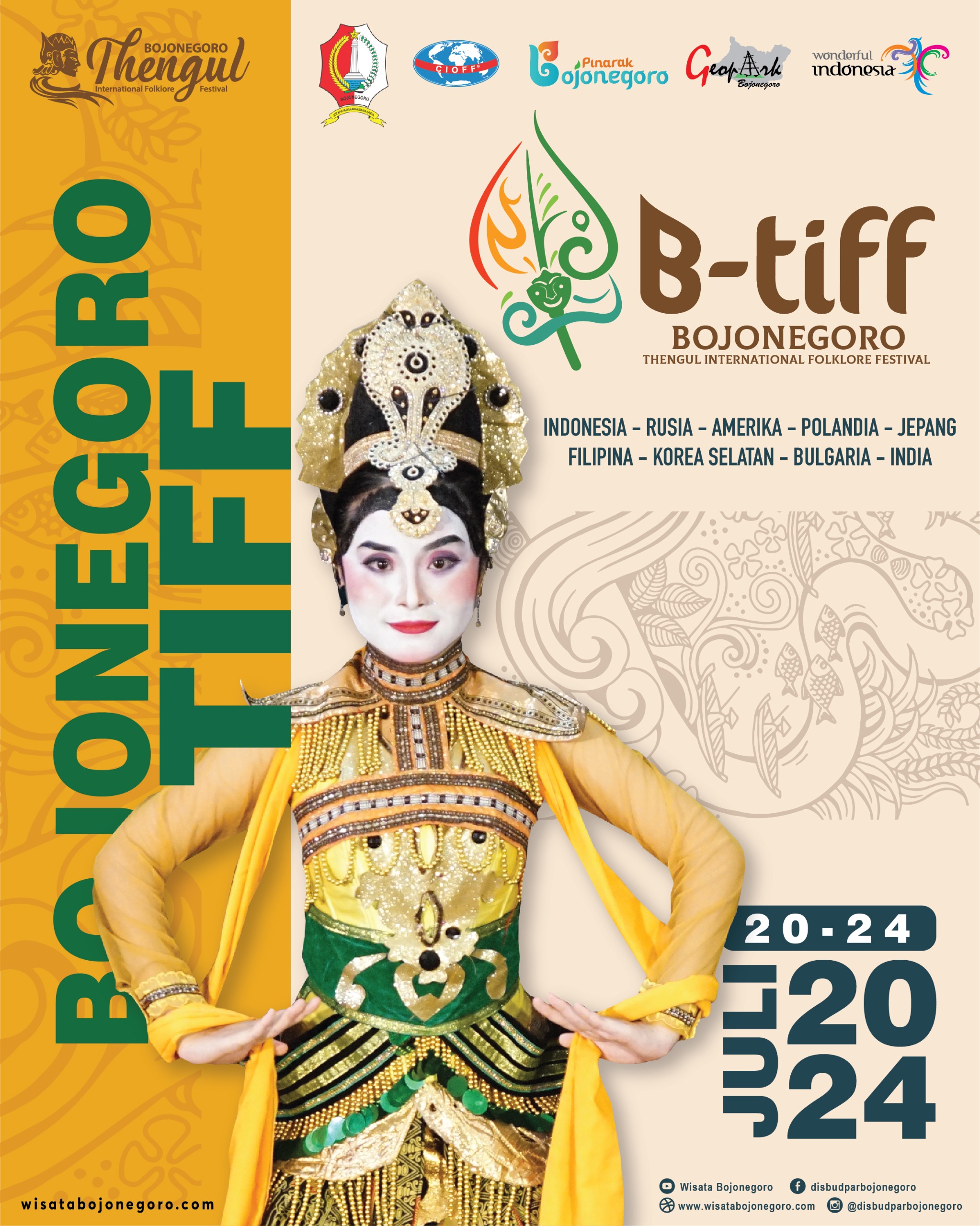 BOJONEGORO THENGUL INTERNATIONAL FOLKLORE FESTIVAL 2024