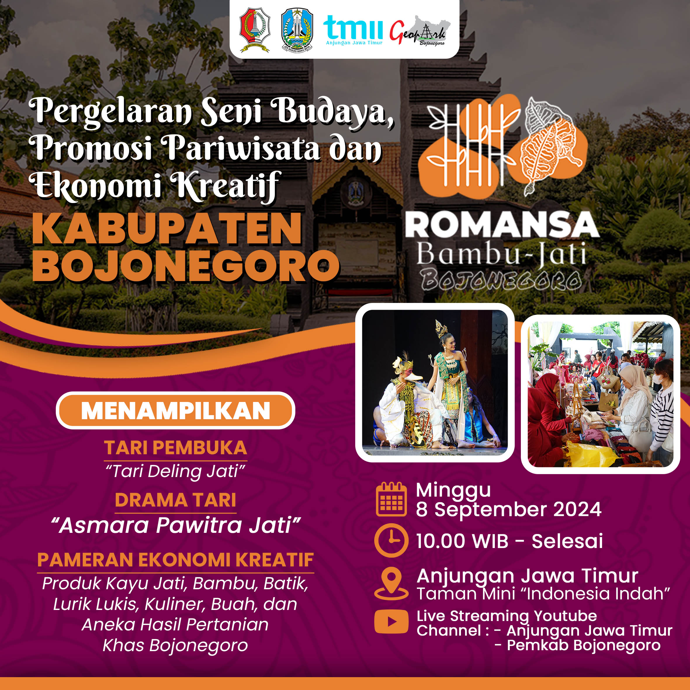 ROMANSA BAMBU-JATI BOJONEGORO DI TMII