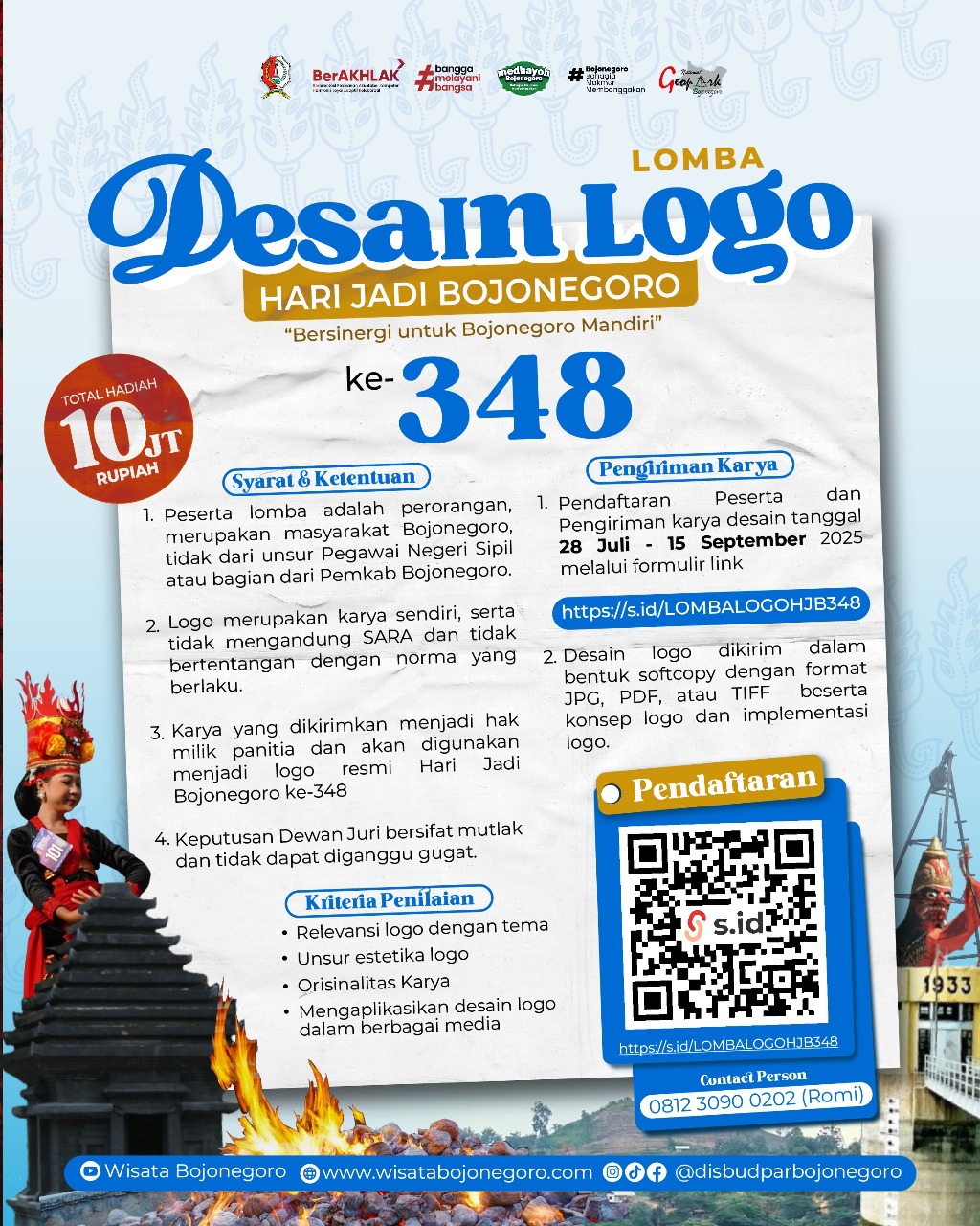 LOMBA DESAIN LOGO HJB KE-348