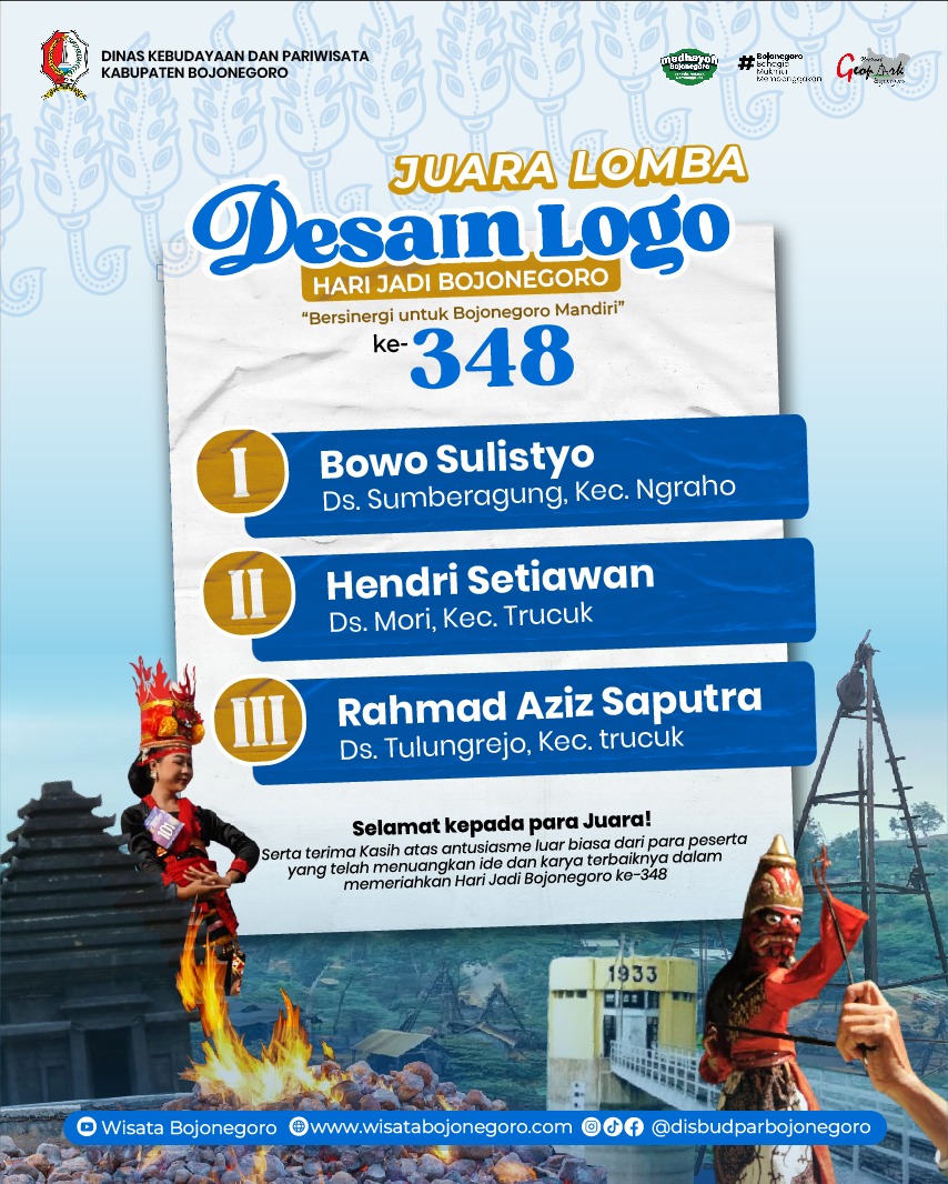 JUARA LOMBA DESAIN LOGO HJB KE-348