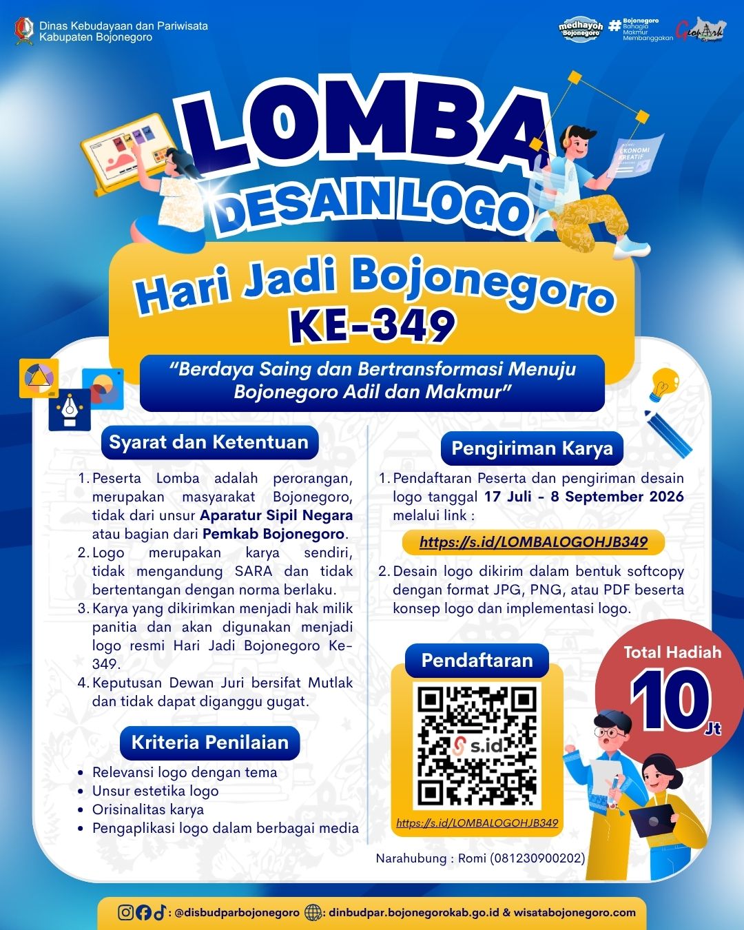 LOMBA DESAIN LOGO HJB KE-349