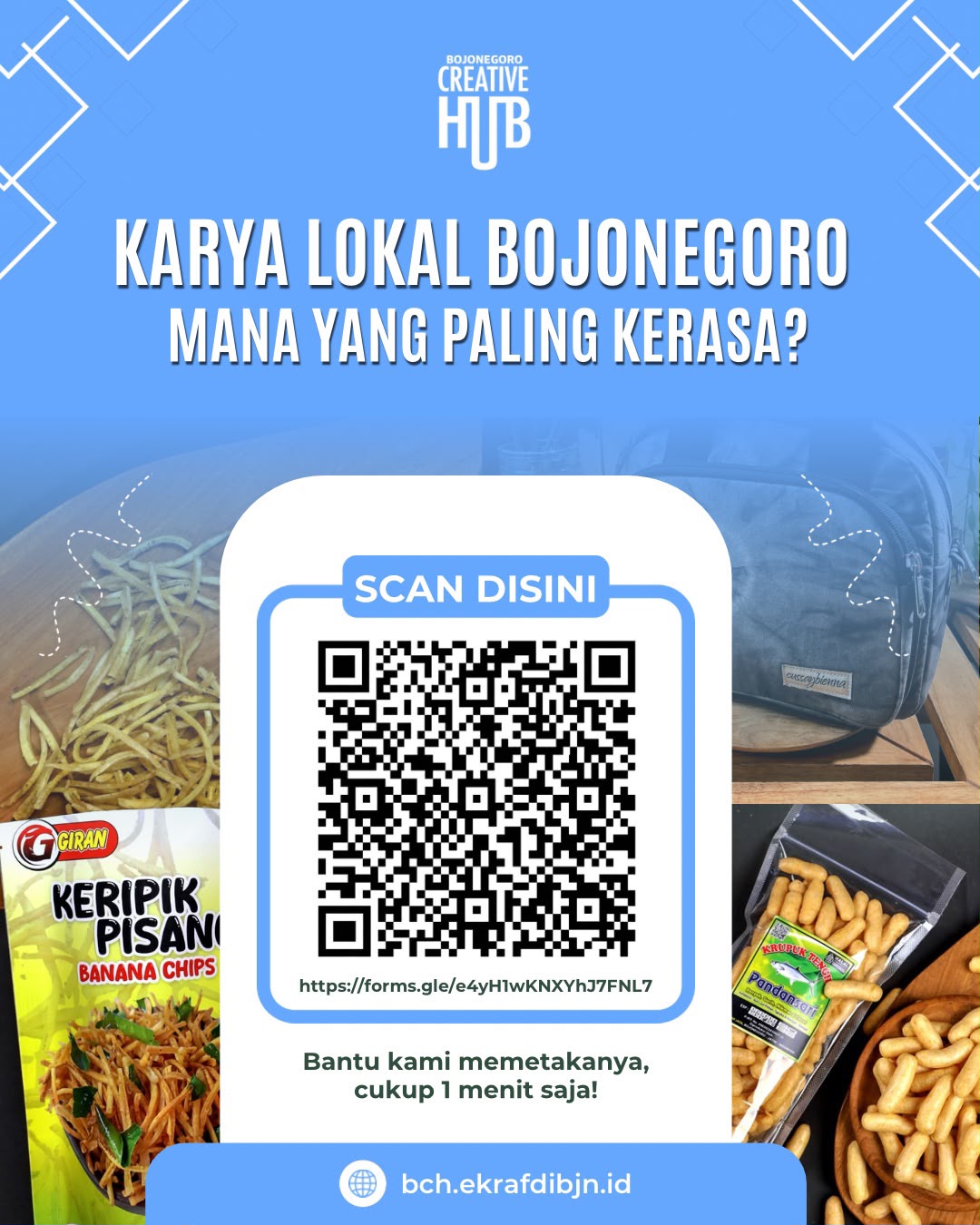 YUK, BANTU PETAKAN SEKTOR EKRAF UNGGULAN!