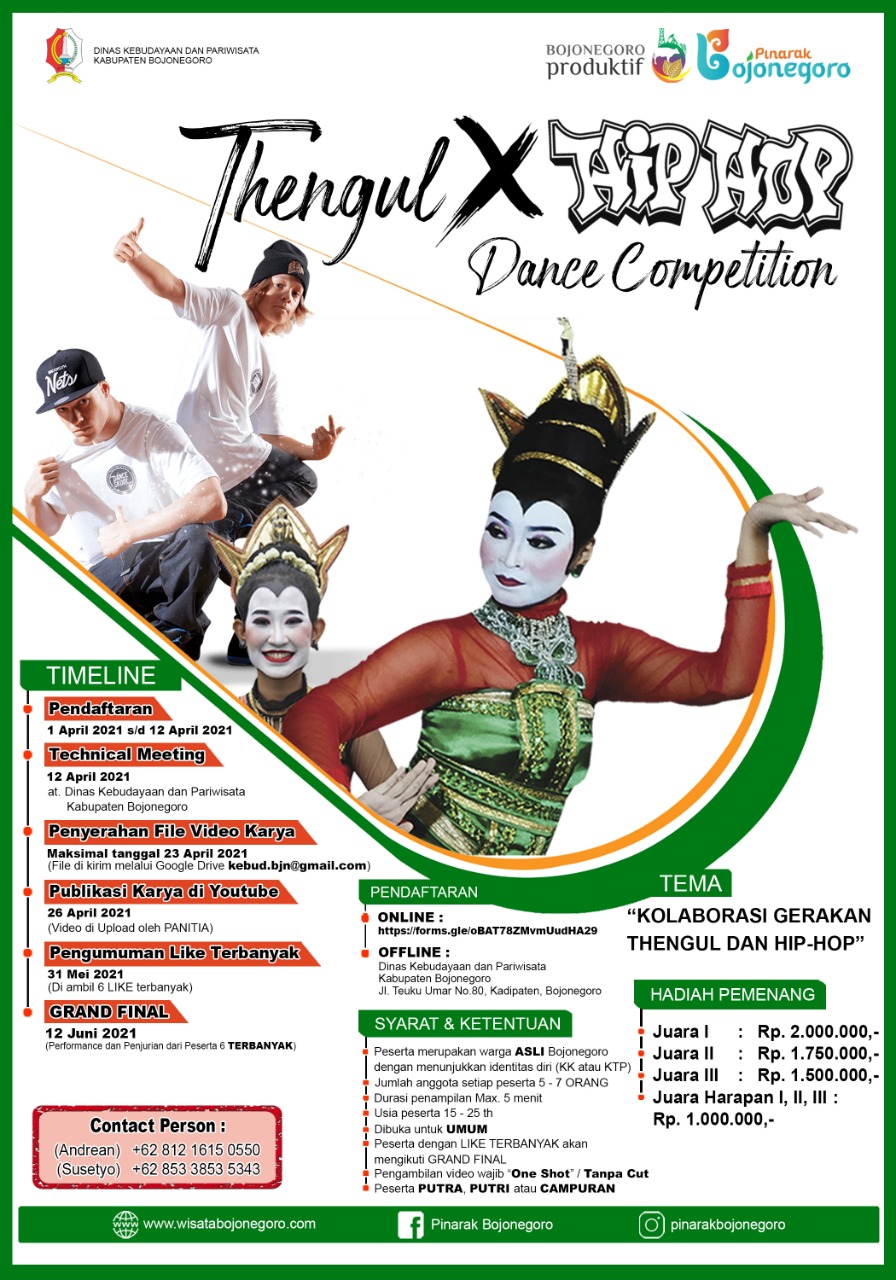THENGUL HIP HOP DANCE COMPETITION TAHUN 2021