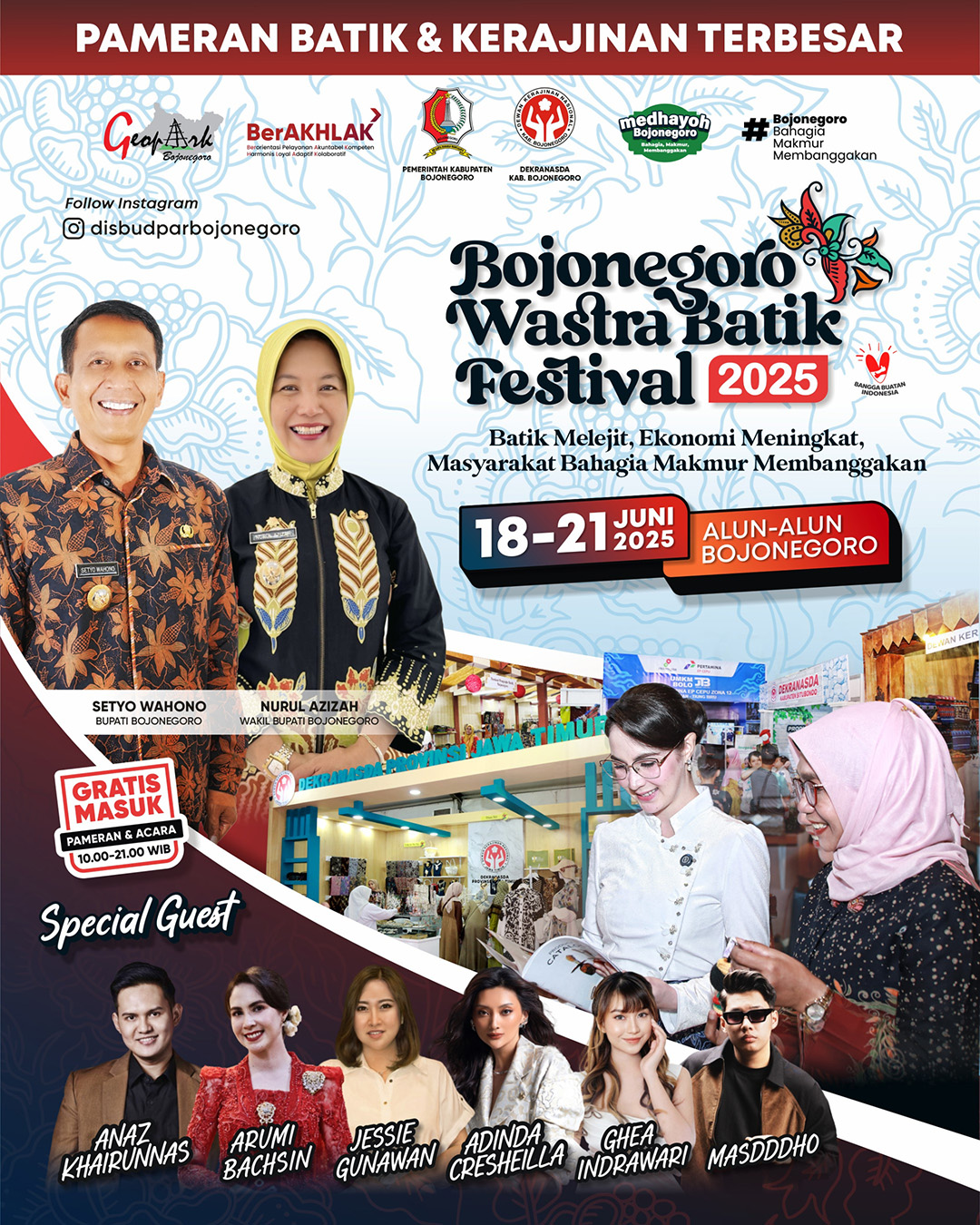 BOJONEGORO WASTRA BATIK FESTIVAL